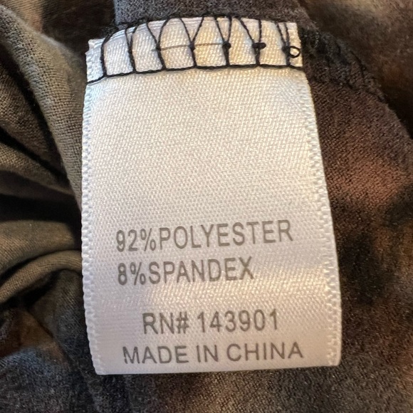 NWT Coco + Carmen Tie Dye Short Sleeve Hooded Dress With Pockets - Picture 9 of 9